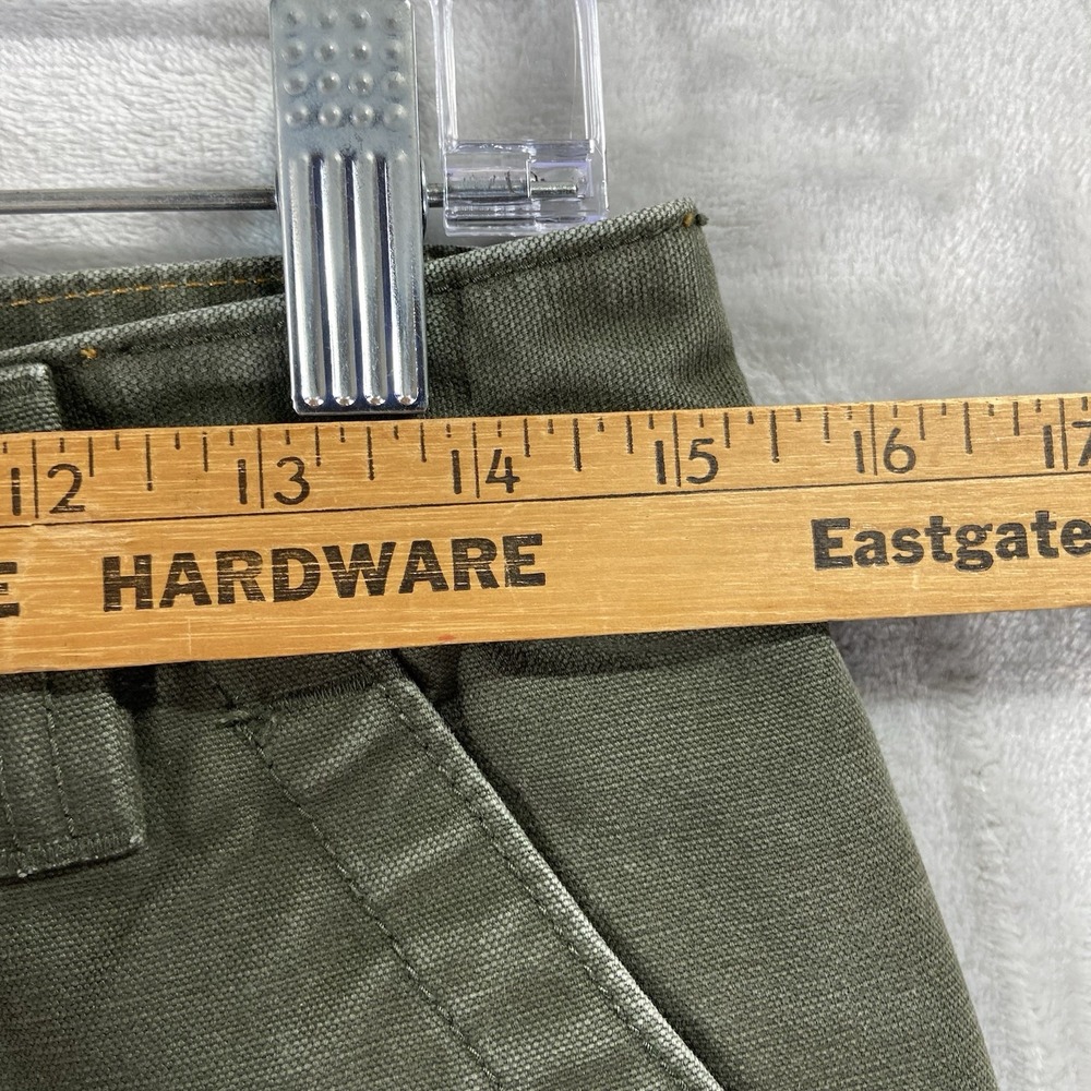 L.L. Bean Pants Mens 30x30 Katahdin Iron Works Carpenter Canvas Workwear 270855 - Picture 7 of 12